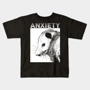 Anxiety Opossum Kids T-Shirt